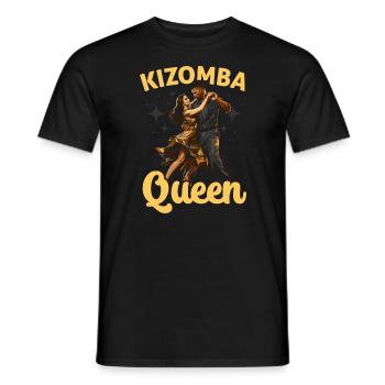 Kizomba Tanz Bachata Angola Tanz Urban Kiz - Männer T-Shirt - Schwarz - Vorne - AI Model Male 178 light (178cm)
