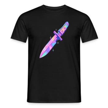 EDM Rave DJ Magic Festival - Männer T-Shirt - Schwarz - Vorne - AI Model Male 178 light (178cm)