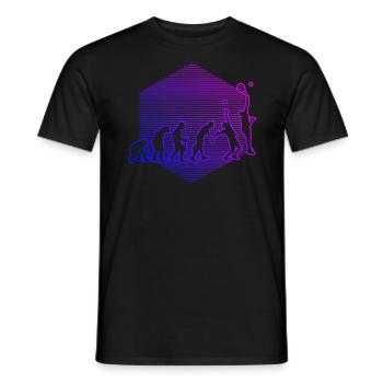 Raquette Sports Raquette Femme Paddle Paddle - T-shirt homme - noir - Devant - AI Model Male 178 light (178cm)