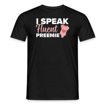 Registered Nurse Medical Medicine Neonatal Nurse - Men's T-Shirt - black - Front - AI Model Male 178 light (178cm)