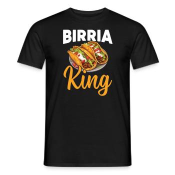 Birria Tacos Mexican Food Mexico Cuisine Foodie - Men's T-Shirt - black - Front - AI Model Male 178 light (178cm)