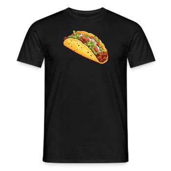Birria Tacos Mexican Food Mexico Cuisine Foodie - Men's T-Shirt - black - Front - AI Model Male 178 light (178cm)