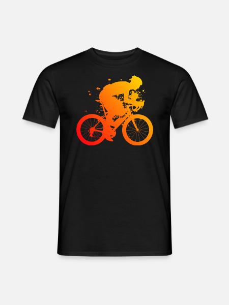 Road Cyclist Road Bike Road Bike Road Bike Road Bike - Men's T-Shirt - black