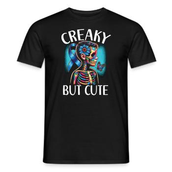 Juvenile Arthritis Awareness Autoimmune Disease - Men's T-Shirt - black - Front - AI Model Male 178 light (178cm)