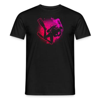 Scuba Diver Homme Diver Scuba Diver - T-shirt homme - noir - Devant - AI Model Male 178 light (178cm)