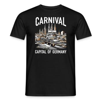 Cologne Allemagne Voyage Vacances J’aime Cologne - T-shirt homme - noir - Devant - AI Model Male 178 light (178cm)