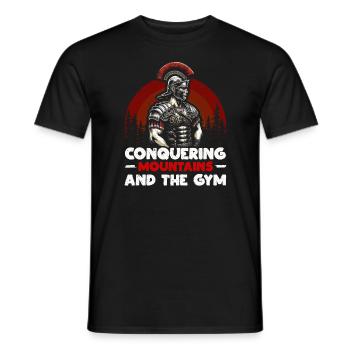 Roman Legionnaires Ancient Rome Roman Empire - Men's T-Shirt - black - Front - AI Model Male 178 light (178cm)
