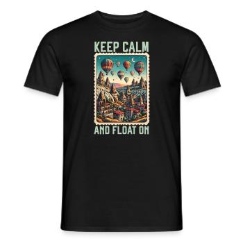 Cappadoce Turquie Voyage Vacances J’aime Istanbul - T-shirt homme - noir - Devant - AI Model Male 178 light (178cm)