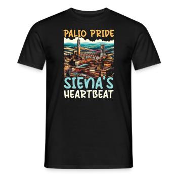 Siena Italien Reisen Urlaub Italienisch Ich liebe Italien - Männer T-Shirt - Schwarz - Vorne - AI Model Male 178 light (178cm)