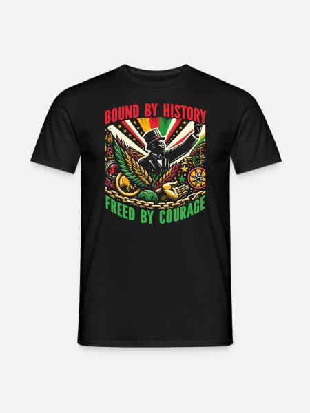 Proclamation d’émancipation African Juneteenth - T-shirt homme - noir