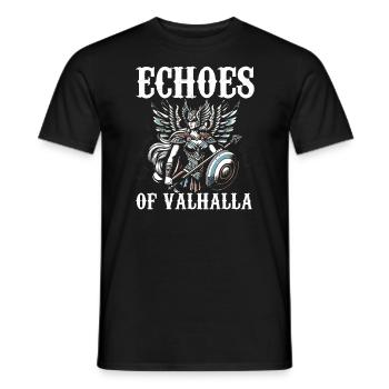 Valkyrie Warrior Odin Valkyrja Mythologie nordique - T-shirt homme - noir - Devant - AI Model Male 178 light (178cm)
