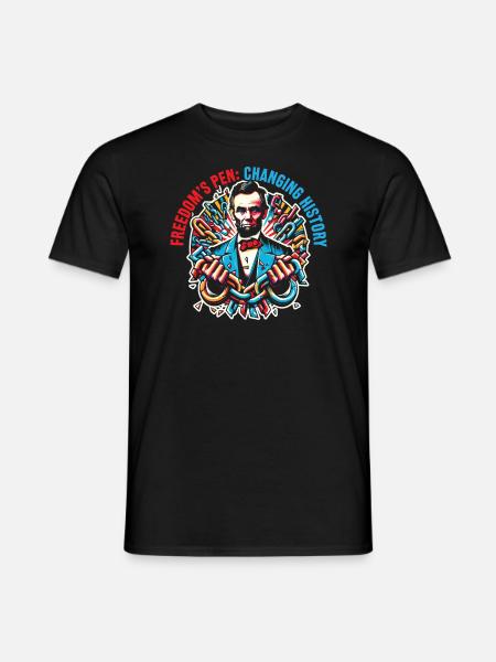 Emanzipationsproklamation Black Pride Juneteenth - Männer T-Shirt - Schwarz