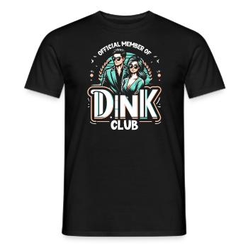 Doppeltes Einkommen Keine Kinder Ehe Ehepaar DINK - Männer T-Shirt - Schwarz - Vorne - AI Model Male 178 light (178cm)