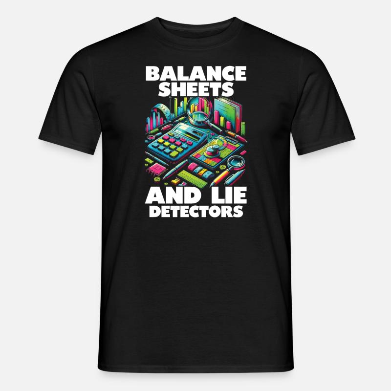 Juricomptable Profession Audit Comptabilité - T-shirt homme - noir