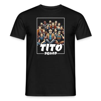 Tito Oncle philippin Philippines Meilleur oncle de tous les temps - T-shirt homme - noir - Devant - AI Model Male 178 light (178cm)