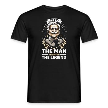 Tito Filipino Onkel Philippinen Bester Onkel aller Zeiten - Männer T-Shirt - Schwarz - Vorne - AI Model Male 178 light (178cm)