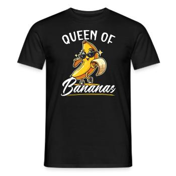 Banana Lover Banana Eater Food Tropical Fruit - Men's T-Shirt - black - Front - AI Model Male 178 light (178cm)