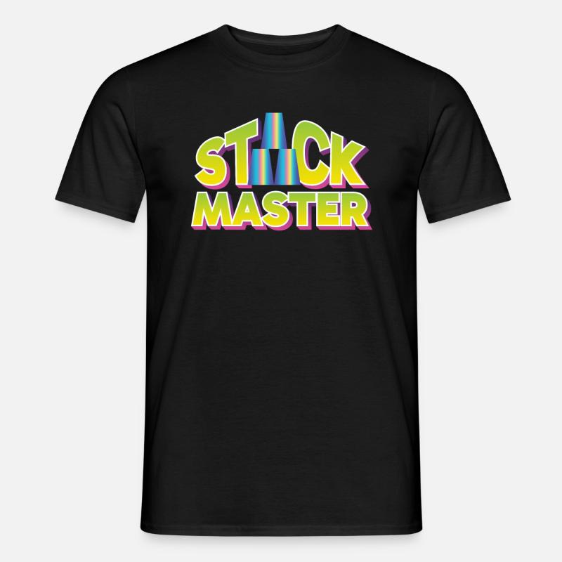 Cup Stacking Stack Master - Men's T-shirt - black