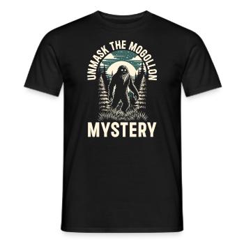 Mogollon Monster Mythical Cryptozoology Cryptid - Men's T-Shirt - black - Front - AI Model Male 178 light (178cm)