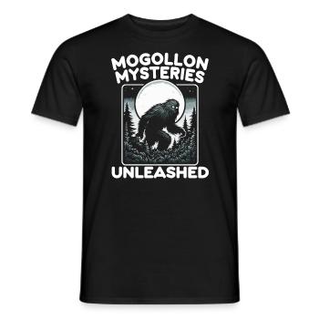 Mogollon Monster Mythical Cryptozoology Cryptid - Men's T-Shirt - black - Front - AI Model Male 178 light (178cm)