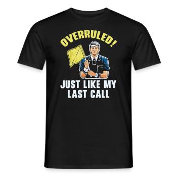 Tennis Umpire Ref Sports Game Official Referee - Men's T-Shirt - black - Front - AI Model Male 178 light (178cm)