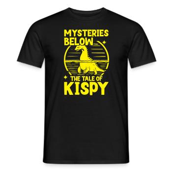 Hudson River Monster Kipsy Kryptozoologie Kryptid - Männer T-Shirt - Schwarz - Vorne - AI Model Male 178 light (178cm)