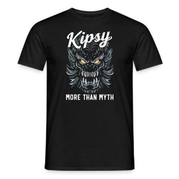 Hudson River Monster Kipsy Kryptozoologie Kryptid - Männer T-Shirt - Schwarz - Vorne - AI Model Male 178 light (178cm)