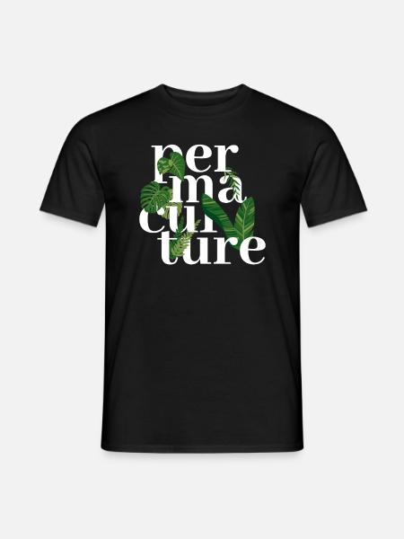 Permaculture Permakultur Gärtner - Männer T-Shirt - Schwarz