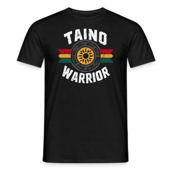 Taino-Indianer Puerto Rico Boricua Puerto-Ricaner - Männer T-Shirt - Schwarz - Vorne - AI Model Male 178 light (178cm)