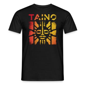 Taino Indianer Puerto Rico Boricua Puerto Ricaner - Männer T-Shirt - Schwarz - Vorne - AI Model Male 178 light (178cm)