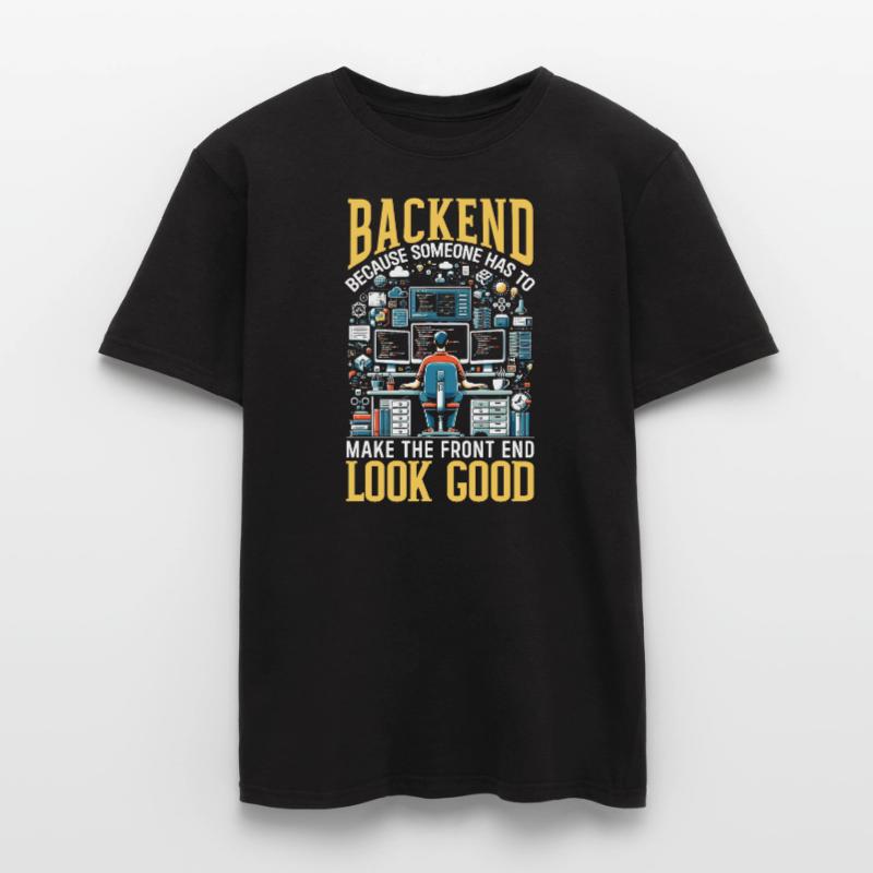 Programmeur logiciel de programmation backend T-shirt homme