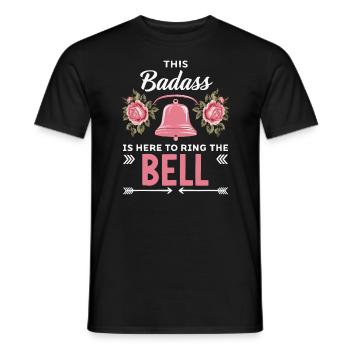 Brustkrebs-Bewusstseinsmonat Pink Ribbon Chemo - Männer T-Shirt - Schwarz - Vorne - AI Model Male 178 light (178cm)
