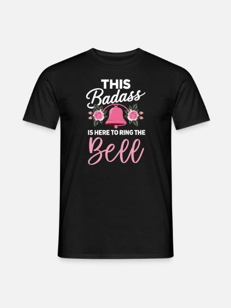 Mois de la sensibilisation au cancer du sein Pink Ribbon Chemo - T-shirt homme - noir