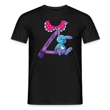 Safety First Belt Safety - Men's T-Shirt - black - Front - AI Model Male 178 light (178cm)