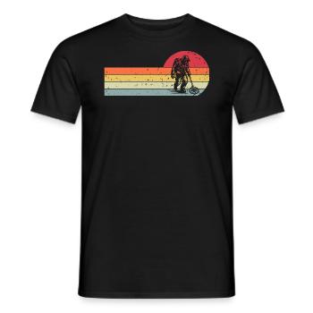 Détecteur de métaux de sonde - T-shirt homme - noir - Devant - AI Model Male 178 light (178cm)