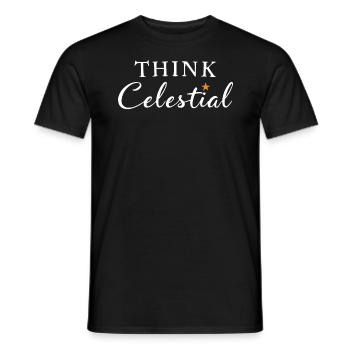 Kosmische Energie Lebensenergie Universelle Kraft - Männer T-Shirt - Schwarz - Vorne - AI Model Male 178 light (178cm)