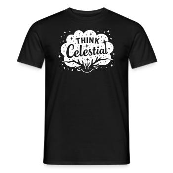 Kosmische Energie Lebensenergie Universelle Kraft - Männer T-Shirt - Schwarz - Vorne - AI Model Male 178 light (178cm)