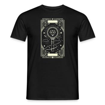 K-Pop Musique pop coréenne Corée du Sud Kpop Lightstick - T-shirt homme - noir - Devant - AI Model Male 178 light (178cm)