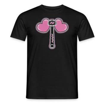 K-Pop Korean Pop Music South Korea Kpop Lightstick - Men's T-Shirt - black - Front - AI Model Male 178 light (178cm)