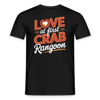 Krabben Rangun Liebhaber Amerikanisch Chinesisch Meeresfrüchte - Männer T-Shirt - Schwarz - Vorne - AI Model Male 178 light (178cm)