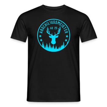 ABITUR 2025 - ABSCHLUSSKLASSE - AK 25 - ABSCHLUSS - Männer T-Shirt - Schwarz - Vorne - AI Model Male 178 light (178cm)