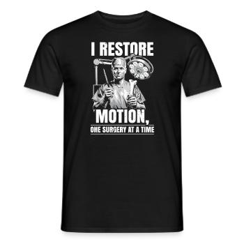 Orthopedic Surgeon Medical Medicine Orthopaedic - Men's T-Shirt - black - Front - AI Model Male 178 light (178cm)