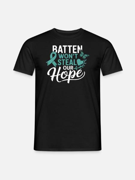 Batten Disease Awareness Krankheitsstörung - Männer T-Shirt - Schwarz