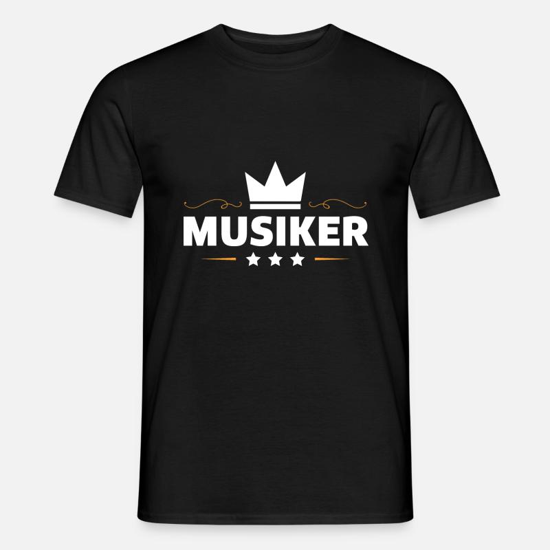 Musiker Beruf - Männer T-Shirt - Schwarz