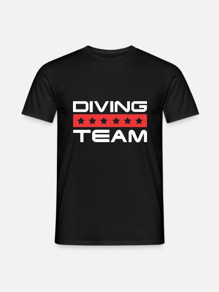 Diving Crew - Men's T-Shirt - black