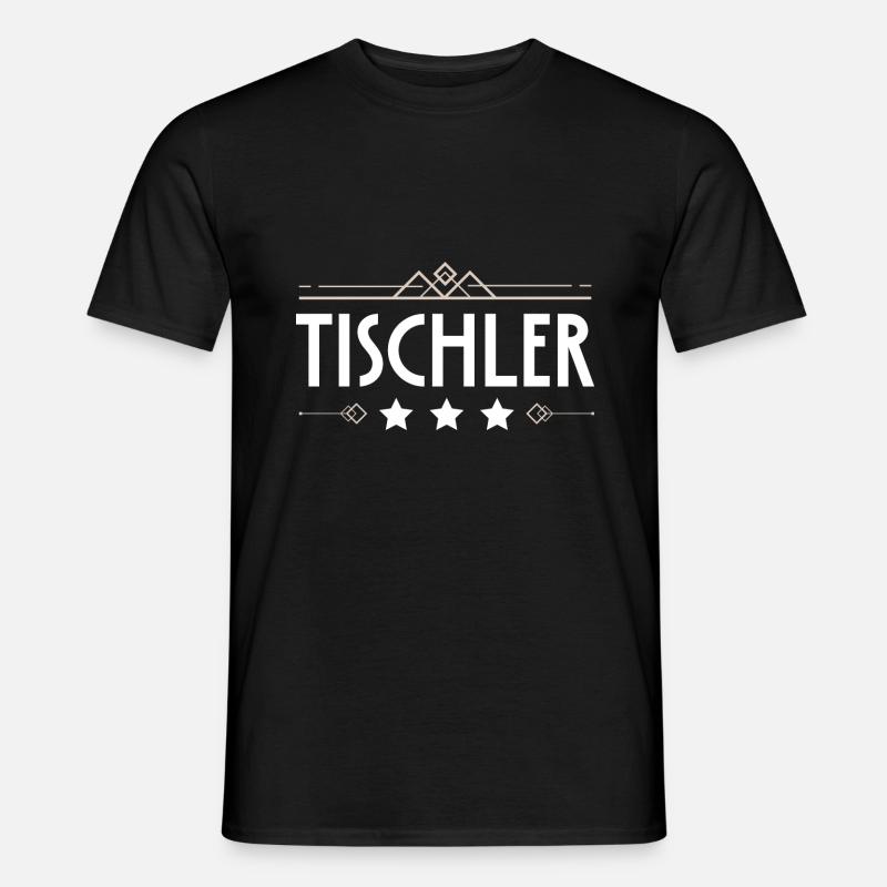 Tischler Beruf - Männer T-Shirt - Schwarz