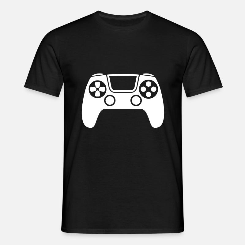 Gamepad Symbol Controller - Männer T-Shirt - Schwarz