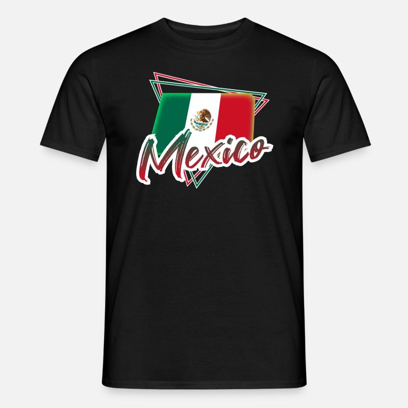 Mexiko - Männer T-Shirt - Schwarz