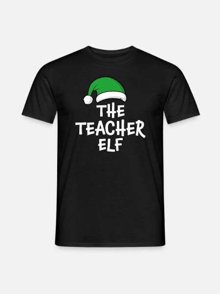 L’elfe enseignant - T-shirt homme - noir
