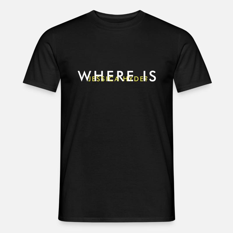 Where is Jessica Hyde? - Utopia - Männer T-Shirt - Schwarz